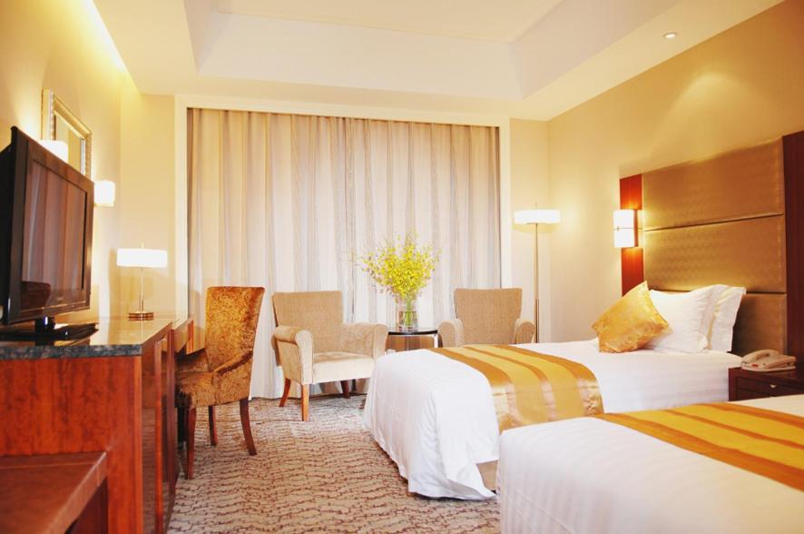 Hna Grand Hotel Shijingshan Pekín Habitación foto