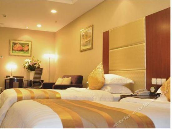 Hna Grand Hotel Shijingshan Pekín Habitación foto